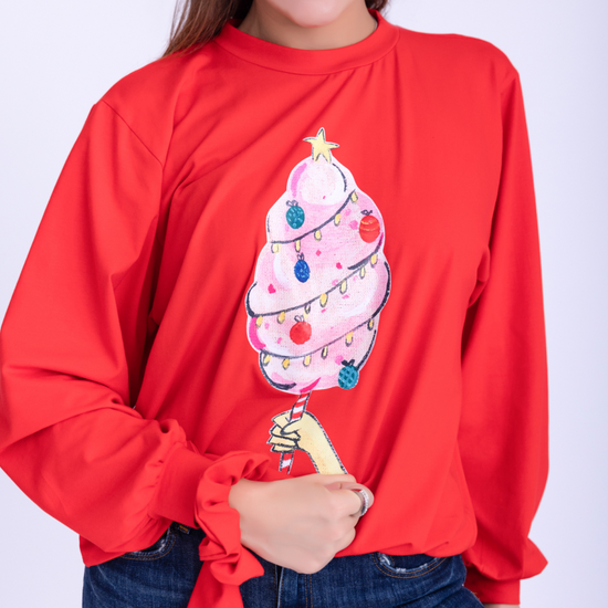 Load image into Gallery viewer, christmas sweatshirt for mom 
