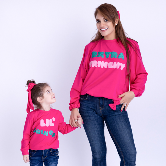 Load image into Gallery viewer, matching mommy and me pullover 
