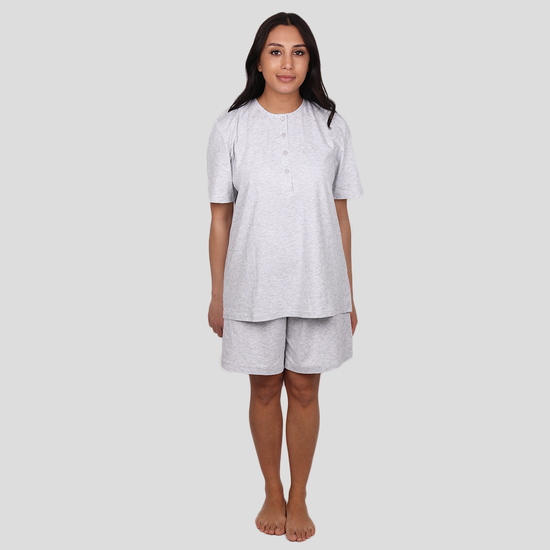 Load image into Gallery viewer, maternity short pajama for mom

